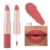 Adurello 2-In-1 Matte Lipstick and Lip Gloss 3Pcs Set Kit Waterproof Long Wear Matte Red Lipstick with Lip Tint Set, Matte Finish (B(10,11,12)) view 3