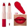 Adurello 2-In-1 Matte Lipstick and Lip Gloss 3Pcs Set Kit Waterproof Long Wear Matte Red Lipstick with Lip Tint Set, Matte Finish (B(10,11,12)) view 4