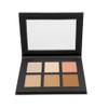 Mesvol 6 Color Contour Powder Kit Foundation Palette Contouring Makeup Kit Highlight Dramatically Sculpt Enhance Features (Medium) view 1