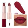Adurello 2-In-1 Matte Lipstick and Lip Gloss 3Pcs Set Kit Waterproof Long Wear Matte Red Lipstick with Lip Tint Set, Matte Finish (A(4,5,6)) view 3