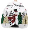 Snowman Barber Cape - Salon Hair Cutting Cape for Women, Men, Kids, Adults, Haircut Cape with Adjustable Elastic Neckline Hairdressing Stylist Cape Gown Accessories Christmas Geometric Pine Tree view 3