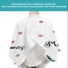Snowman Barber Cape - Salon Hair Cutting Cape for Women, Men, Kids, Adults, Haircut Cape with Adjustable Elastic Neckline Hairdressing Stylist Cape Gown Accessories Christmas Geometric Pine Tree view 4