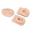 Mouth, Professional 3D Silicone Nose, and Ear Piercing Practice Models(Medium Skin Tone) view 3