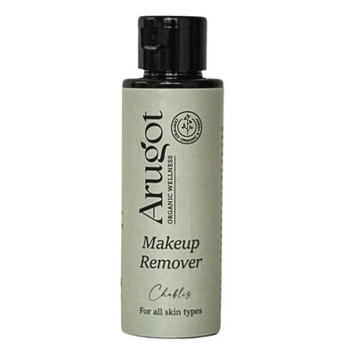 Arugot Organic Makeup Remover, Almond Oil Based Eye and Facial Cosmetic Cleanser, Made in Israel, 3.6 Fl Oz