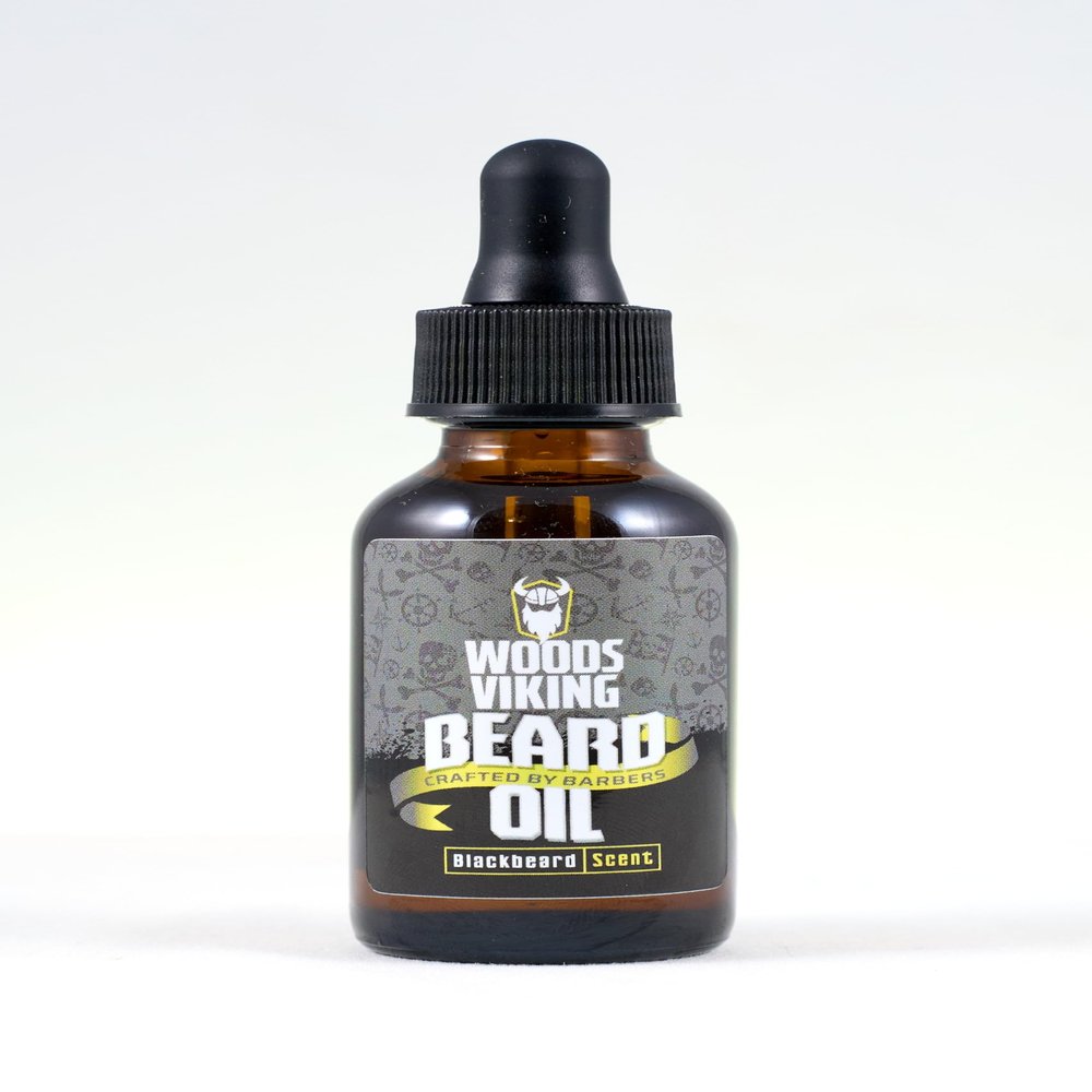 Woodsviking Beard Oil (Blackbeard, 1 oz.)