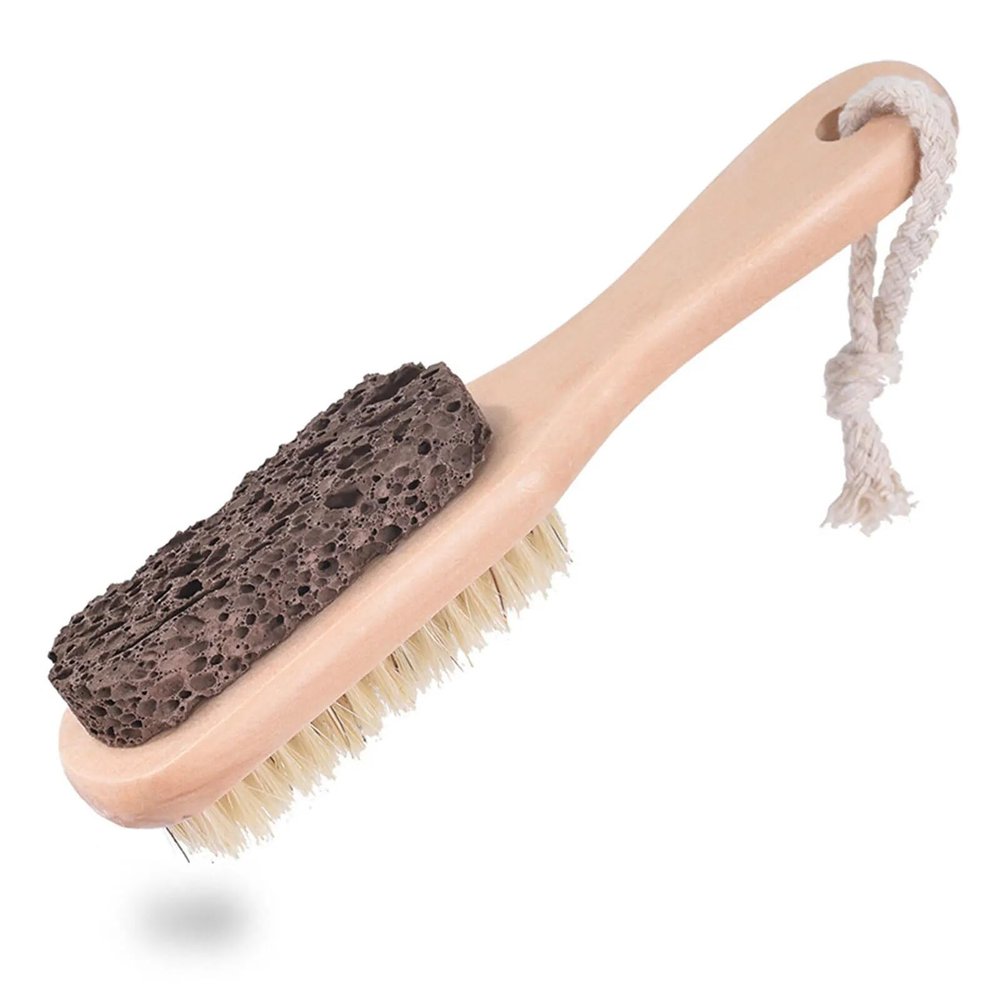 ZinNen RHAIYAN Pumice Stone Callus Remover Pedicure Tool Compatible with Hard Salon Home Portable Massage Professional Foot File Brush Scrubber Specific