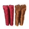 Ombre Brown P6/27 P4/27 Remy Hair Hollywood Loose Wave Brazilian Hair Weave Bundles Hair P1B30 18inches view 2