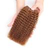 1 Pcs Mongolian Weave Bundles Afro Kinky Weave Curly Black 2# 4# Red Burg# Remy Hair Extension #30 18inches view 1