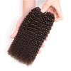 1 Pcs Mongolian Weave Bundles Afro Kinky Weave Curly Black 2# 4# Red Burg# Remy Hair Extension #30 18inches view 4