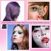 NIACONN 1760 Pcs Deep Green Hair Jewels Face Gems Stick on, Self Adhesive Glitter Rhinestones Stickers for Women Body Eyes Nails Festival Halloween Makeup & Crafts view 4