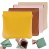 Pouchic - Personalized Snap Closure Leather Organizer Pouch, Pouchic Snap Closure Pouches, Lambskin Pocket Cosmetic Bag, Jollywish Pouchic No Zipper Self-Closing Pocket Cosmetic Bag (4PCS C) view 1