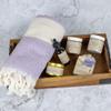 Birthday Gift Baskets for Women, Handmade Lavender Gift Box, Natural Relaxing Spa Self Care Package for Woman 13 Pc, Spa Gifts for Women, Gift Basket for Her, Birthday Box (Lavender Garden) view 4