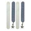 4 Pk Pro Dual Sided Nail Files Washable Salon Emery Board Manicure Buffer Tools Heavy Duty Mani Pedicure Finger Toe Nail Care Fingernail Grooming Buffer Reusable Compact Easy to Use Beauty Tools view 1
