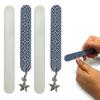 4 Pk Pro Dual Sided Nail Files Washable Salon Emery Board Manicure Buffer Tools Heavy Duty Mani Pedicure Finger Toe Nail Care Fingernail Grooming Buffer Reusable Compact Easy to Use Beauty Tools view 4