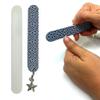 2 Pk Professional Salon Nail Files Washable Double Sided Emery Board Manicure Heavy Duty Mani Pedicure Finger Toe Nail Care Fingernail Grooming Buffer Reusable Compact Easy to Use Beauty Tools Acrylic view 3