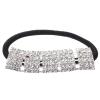 Luxshiny Chic Rhinestone Elastic Hair Ties for Girls No-crease Ponytail Holders Stylish Stretch Bands for Daily Use Party Favors and Hair Decorations view 1