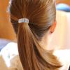 Luxshiny Chic Rhinestone Elastic Hair Ties for Girls No-crease Ponytail Holders Stylish Stretch Bands for Daily Use Party Favors and Hair Decorations view 4