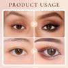 Eye Shadow Sticks Shimmer Cream Eyeshadow Stick 16 Color Highlighter Pencil Waterproof Glitter Eye Shadow Eyeliner Pen, Blendable Eyes Makeup, Vegan & Cruelty-Free (Color : Light Khaki) view 3