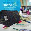 Sportybella Softball Gifts for Players, Waterproof Makeup and Sports Toiletry Bag with Softball Theme, Travel Organizer for Women, Teens, Girls, and Teams view 3