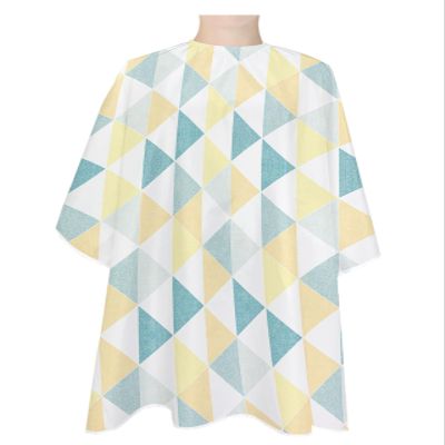 Contemporary Geometric Barber Cape - Salon Hair Cutting Cape for Women,Men,Adults,Haircut Cape with Adjustable Elastic Neckline Hairdressing Stylist Cape Gown Accessories Minimalist Colored Bohemia