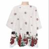 Snowman Barber Cape - Salon Hair Cutting Cape for Women,Men,Kids,Adults,Haircut Cape with Adjustable Elastic Neckline Hairdressing Stylist Cape Gown Accessories Snowflake Christmas Red Buffalo Plaid view 1