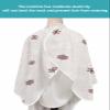 Snowman Barber Cape - Salon Hair Cutting Cape for Women,Men,Kids,Adults,Haircut Cape with Adjustable Elastic Neckline Hairdressing Stylist Cape Gown Accessories Snowflake Christmas Red Buffalo Plaid view 4