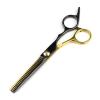 6.0 inch hair clippers, hair clippers, flat scissors, bangs, teeth clippers, thin scissors, white screws view 3