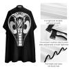 Attacking-Cobra Barber Cape Professional Large Barber Apron Unisex Haircut Cape Water Resistant Salon Cape view 4