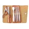 Pedicure Knife Set Ingrown Toenail Foot Care Tools Stainless Steel Nail Nippers Clipper Remover Kit For Feet Tools,7 pcs,A view 1