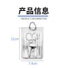 5pcst Stainless Steel Nail Clippers Set Nail Pedicure Nail Clipper Tool Nail Supplies and Manicure Tools,green view 2