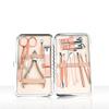 7/10/12/16/18pcs Portable Manicure Sets Pedicure Kits Nail Clipper Stainless Steel Personal Care Tools Clean Groom Dead,16PCS