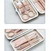 7/10/12/16/18pcs Portable Manicure Sets Pedicure Kits Nail Clipper Stainless Steel Personal Care Tools Clean Groom Dead,12pcs view 2