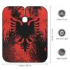Albanian Flag of Eagle Bird Barber Cape Professional Large Barber Apron Unisex Haircut Cape Water Resistant Salon Cape view 2