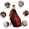 Albanian Flag of Eagle Bird Barber Cape Professional Large Barber Apron Unisex Haircut Cape Water Resistant Salon Cape view 3