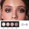 4 Colors Highlight Pink-Purple Eyeshadow Palette, SHANY Cosmetics Shimmer Palette, Cruelty-Free and Vegan Formula, Glitter Eyeshadow for Professional Makeup view 2