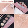 4 Colors Highlight Pink-Purple Eyeshadow Palette, SHANY Cosmetics Shimmer Palette, Cruelty-Free and Vegan Formula, Glitter Eyeshadow for Professional Makeup view 4