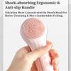 DAUTAI Skin Care Face Brush Cleanser, Facial Massager, Multi-Frequency Control Active Silicone Deep Cleansing, for Exfoliating, Massaging Deep Cleansing,Pink view 4