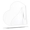 Beaupretty 1set Handheld Makeup Mixing Palette Acrylic Foundation Mixing Tray with Spatula for Artists Beauty Enthusiasts Easy to Clean view 1