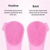 DAUTAI Face Scrubber Exfoliator, Facial Massager Brush, Ergonomic Design Durability Active Silicone Deep Cleansing, for Exfoliating, Massaging Deep Cleansing,Red view 4