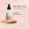 AHA + BHA Exfoliating Serum, to remove dead skin and Improve Skin Texture, enriched with 10% AHA, 2% BHA and Lime Pearl, Silicon Free, Paraben Free, Cruelty Free (30ml) view 2