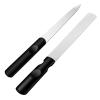 COHEALI 2pcs Double Sided Nail Files Ergonomic Handle Portable Manicure Tool for Natural and Thick Toenails Includes Case for Easy Storage view 2
