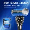 COVIK Mens Razor Blade Refills Compatible Only with COVIK 5 Blade Razors 4 Count for a More Comfortable Shave for Men view 3