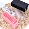 30 Hole Nail Drill Bits Holder - Dustproof Nail Drill Bits Organizer with Large Capacity Design for Easy Storage and Stability Compact Size for Home & Professional Use view 3