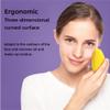 DAUTAI Face Scrubber Exfoliator, Facial Massager Brush, Pore Deep Cleansing Silicone High Density Soft Bristles, for Exfoliating, Massaging Deep Cleansing,Purple view 3