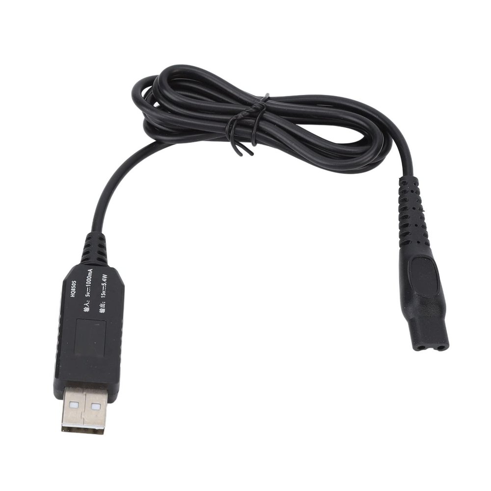 Pilipane 15V Professional Shaver Charger Cord USB Charging Cable, Electric Shaver Charging Cable, Shaver USB Charger Cord, for HQ Series Electric Shavers