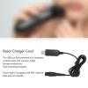 Pilipane 15V Professional Shaver Charger Cord USB Charging Cable, Electric Shaver Charging Cable, Shaver USB Charger Cord, for HQ Series Electric Shavers view 2
