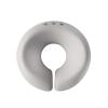 Amagogo Face Down Pillow,Massage Face Cradle Cushion,Portable Breathable Universal U Shape Face Pillow,Beauty Salon Pad for Travel, Face-Down Resting - Memory Foam Gray view 1
