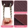 KALLORY Back Exfoliating Tool Bath Towel Hand Ropes Body Scrubber for Dead Skin Removal Easy to Use Store view 2