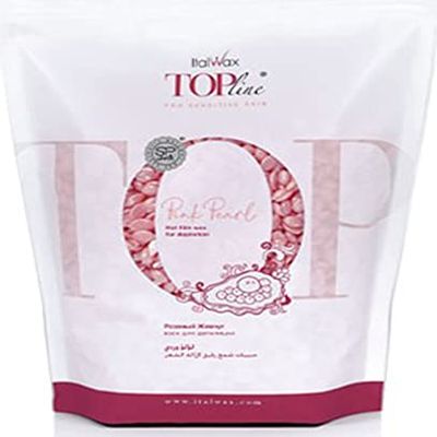 ItalWax Top Line Pink Pearl - Hard Stripless Wax Beads 1.65 lbs. Bag