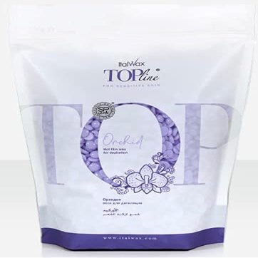ItalWax Top Line Orchid - Hard Stripless Wax Beads 1.65 lbs. Bag